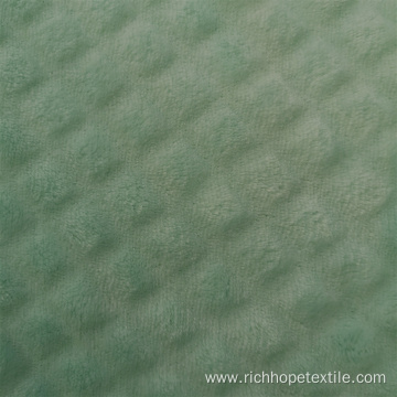 100% Polyester Double-sided  Cutting Flannel Fabric